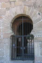 Trujillo castle moorish gateway