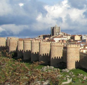 les remparts d'Avila