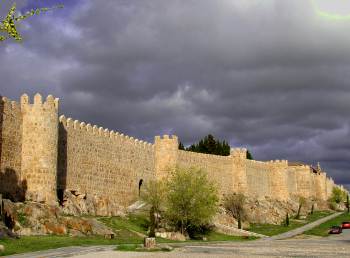 The ramparts of Avila
