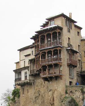 Hanging houses in Cuenca