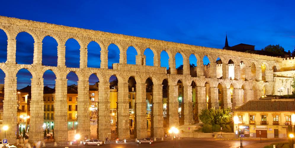 Roman aqueduct Segovia